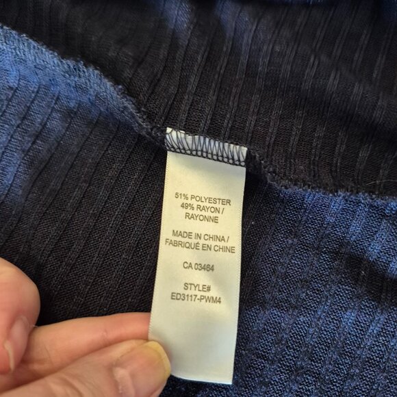 Burn out Striped Sweater - Picture 5 of 8